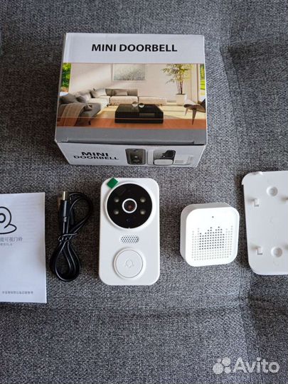 Дверной беспроводной звонок с камерой wifi новый
