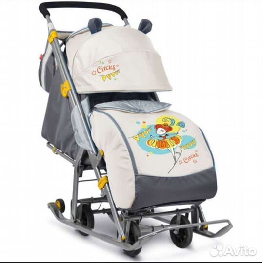 Коляска санки