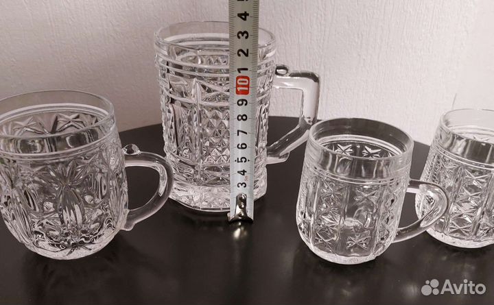 Кружки хрустальные разные СССР