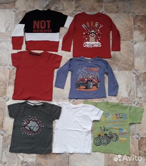 Пакет вещей на мальчика 1.5-2-3 года или выборочно