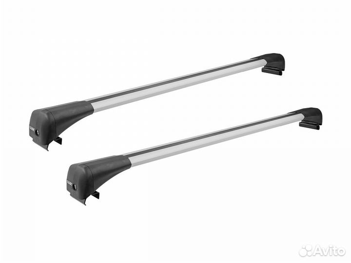 Багажник LUX Bridge Subaru Forester SG 02-09 серый