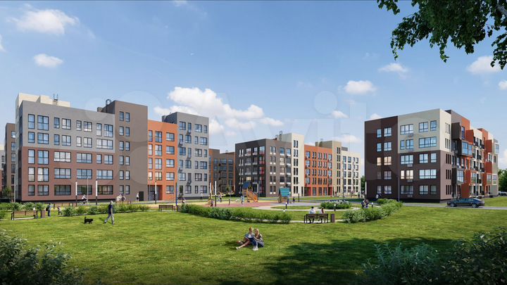 2-к. квартира, 58,9 м², 1/5 эт.