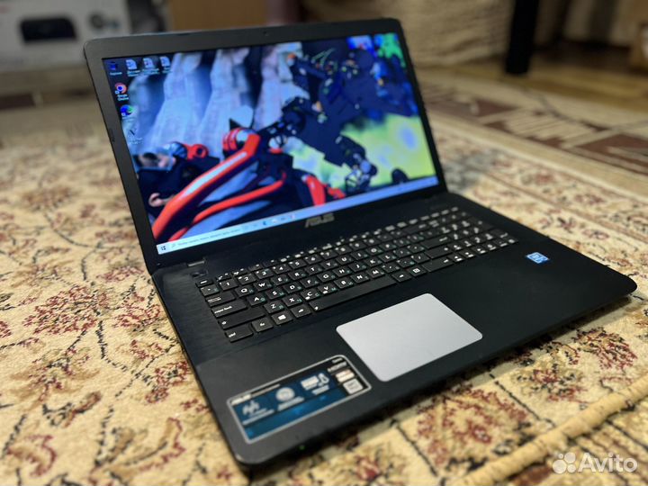 Игровой 17дюм Ноутбук Asus 4ядра/GeForce 920MX 2гб