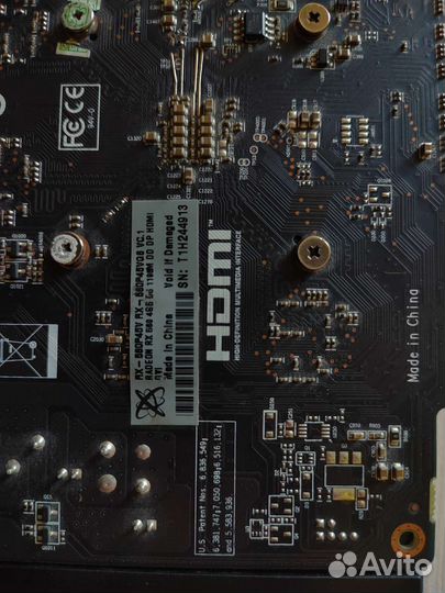 Видеокарта Radeon rx560