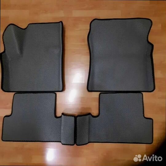 Автомобильные eva коврики с бортами под ключ