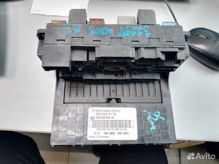 Блок SAM mercedes W203 A2035454101