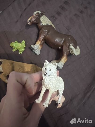 Фигурки животных schleich и другие