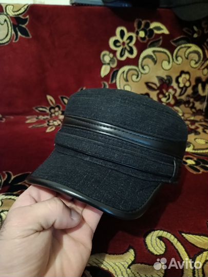 Бейсболка мужская зимняя