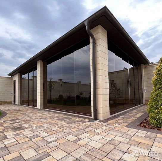 Безрамное остекление