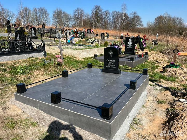 Благоустройство могил