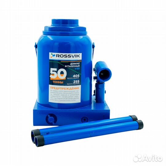 Домкрат бутылочный Rossvik г/п 50,0т V50