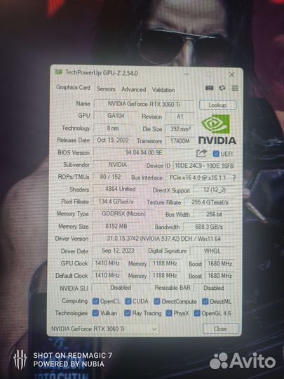 Видеокарта gtx 3060 ti