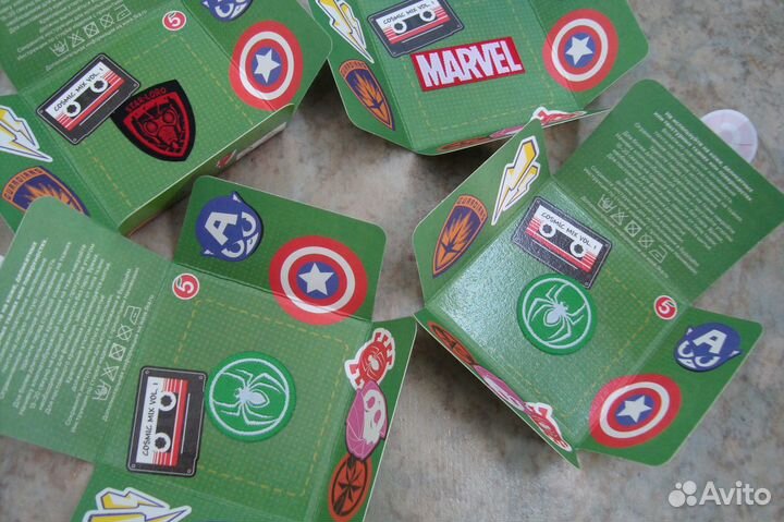 Начивки Marvel(Пятёрочка) мини тролль