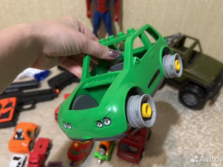 Детские машинки игрушки автомат мстители