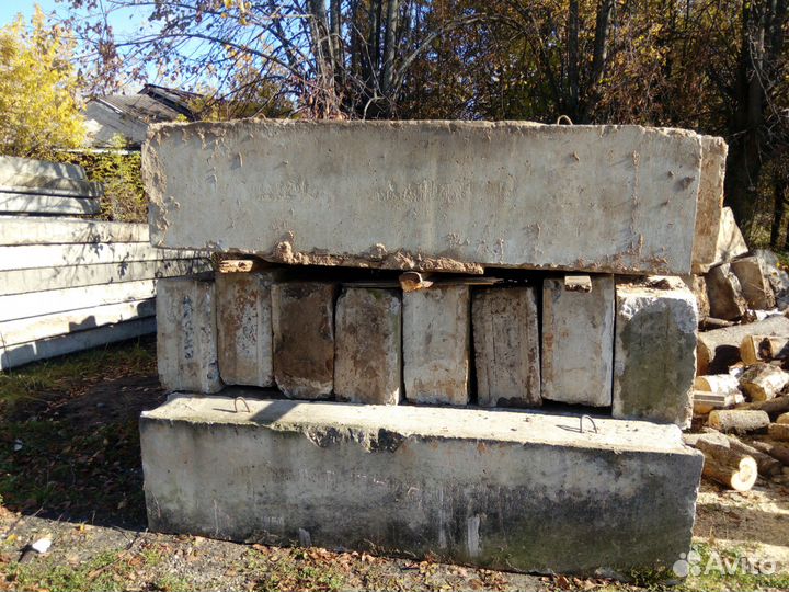 Блоки фундаментные