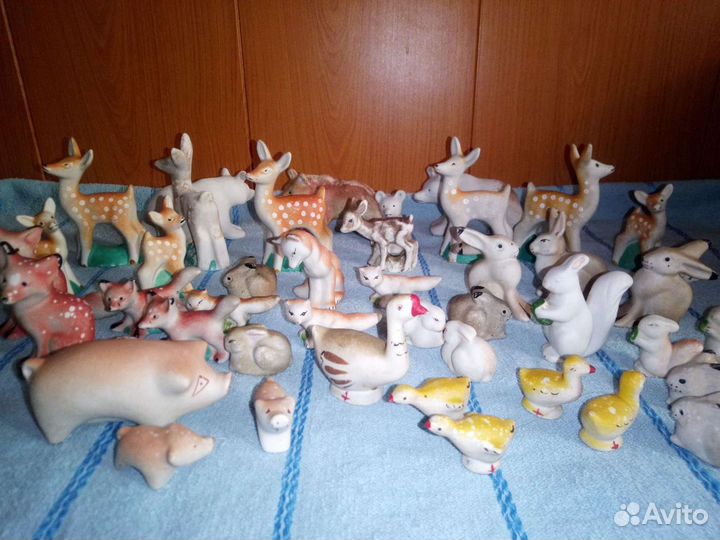 Статуэтки фарфор бисквит старинные Туригино