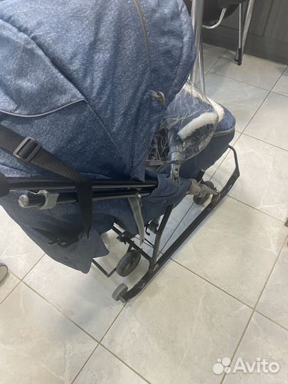 Коляска санки