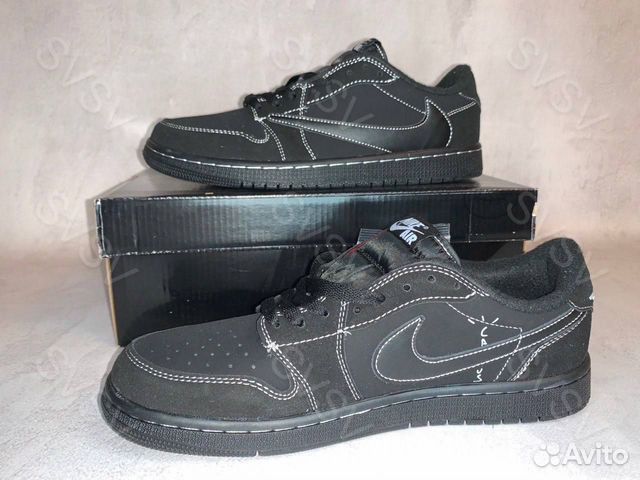 Nike Air Jordan 1 Low x Travis Scott Black Phantom