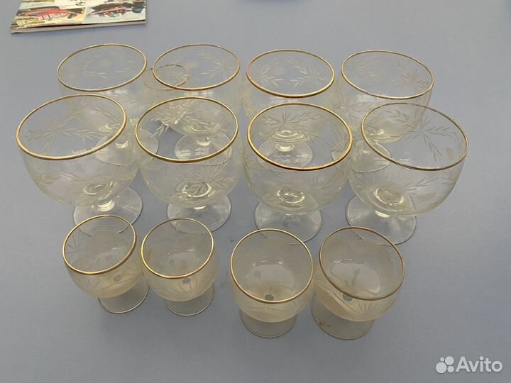 Набор бокалы и рюмки