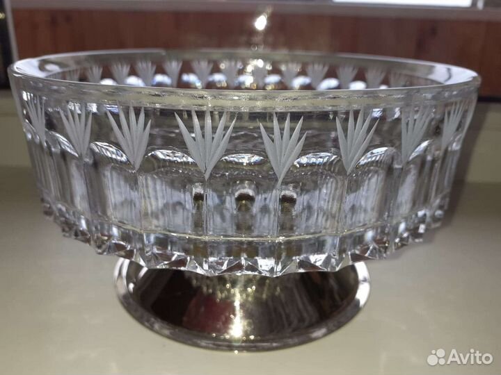 Конфетница на ножке СССР