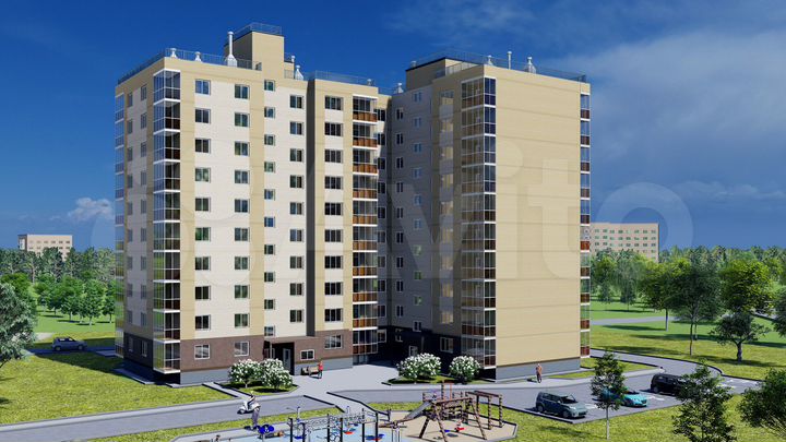 2-к. квартира, 71,5 м², 8/10 эт.