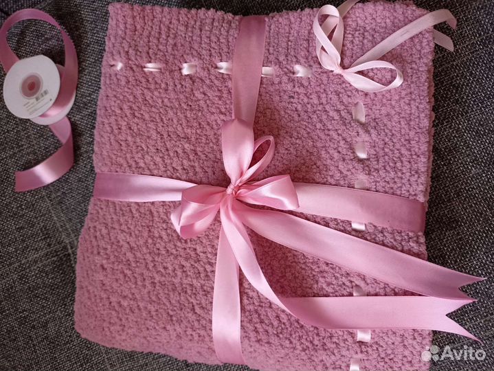 Плед детский/Ручная работа/Подарок на выписку