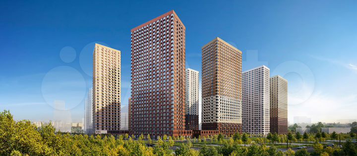 Квартира-студия, 20,1 м², 32/33 эт.