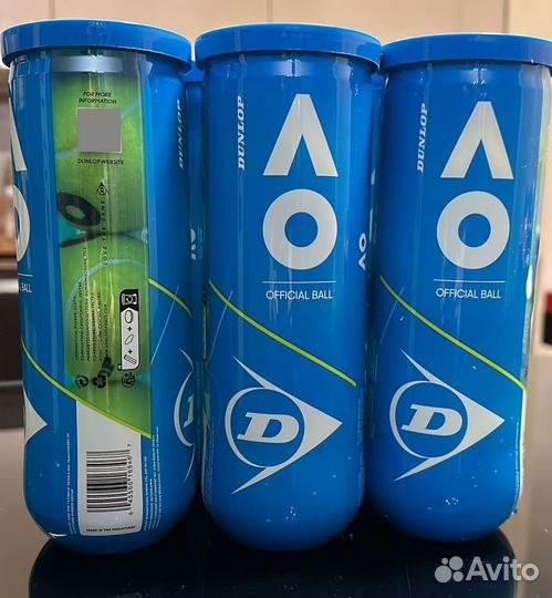 Теннисные мячи dunlop