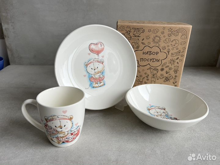 Детский набор посуды
