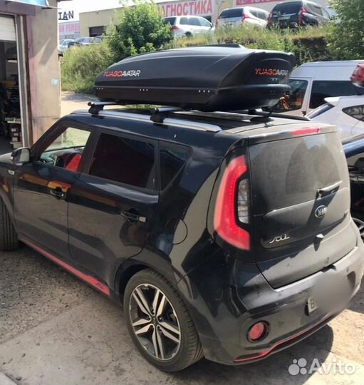 Бокс на крышу Kia Soul аэро