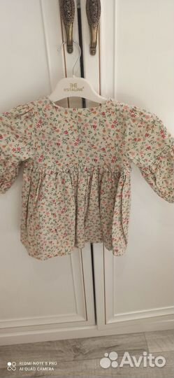 Платье для девочки 92