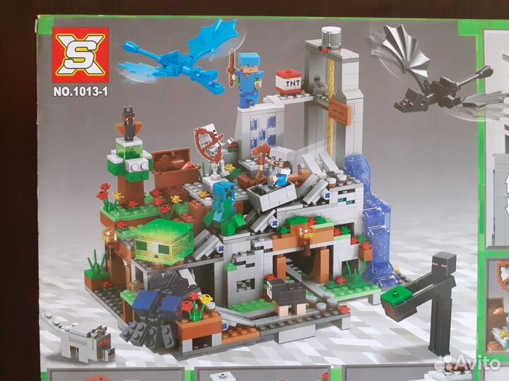 Lego майнкрафт 760 деталей my world