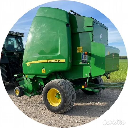 Пресс-подборщик John Deere 592, 2013