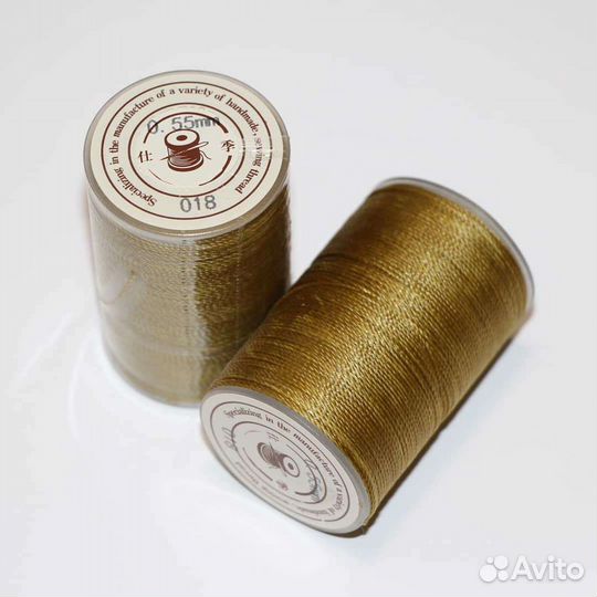 Нитки вощеные для работы с натуральной кожей