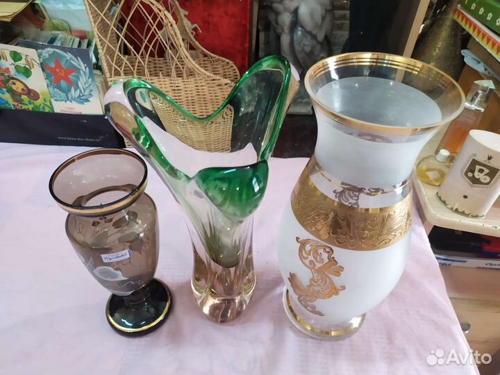 Вазы для цветов Графины бокалы