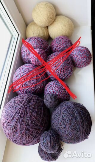 Нитки шерстяные СССР