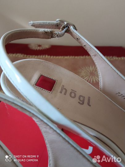 Босоножки hogl, 40 (6,5)