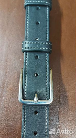 Кожаный ремень ручной работы