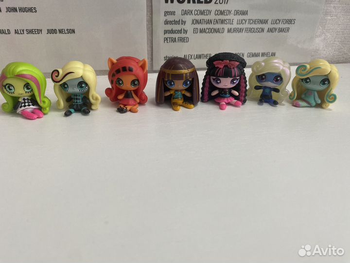 Мини-фигурки монстер хай