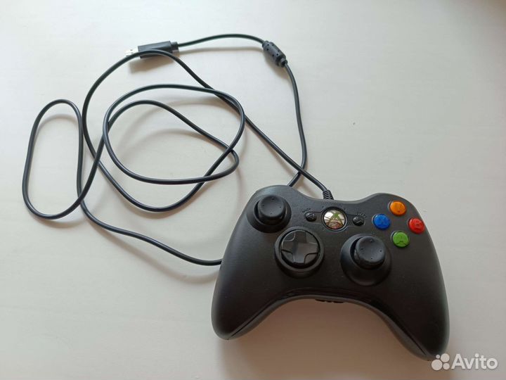 Геймпад xbox 360 проводной