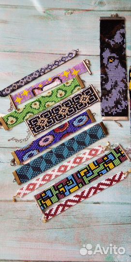 Браслеты из бисера, бусин