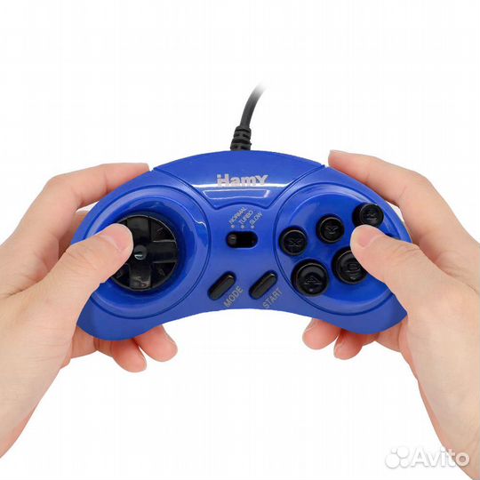 Геймпад (джойстик) Hamy 8/16-bit (синий)