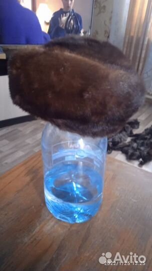 Шапка норковая женская