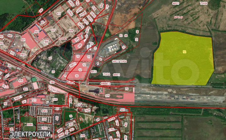 Участок 38,47 га (СНТ, ДНП)