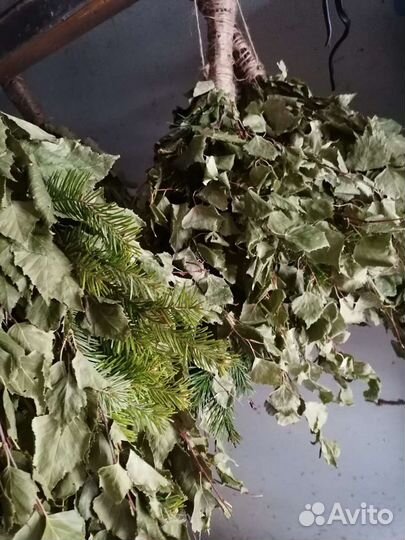 Веники для бани премиум дуб и береза микс наборы