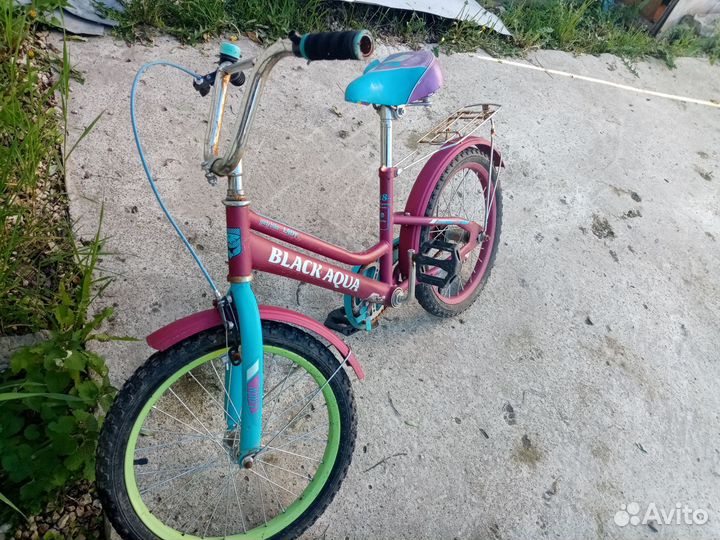 Велосипед black aqua