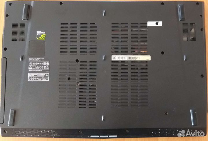Игровой ноутбук MSI