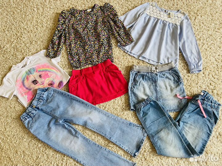 Пакет фирменных вещей на рост 122-128