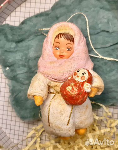 Ватная игрушка