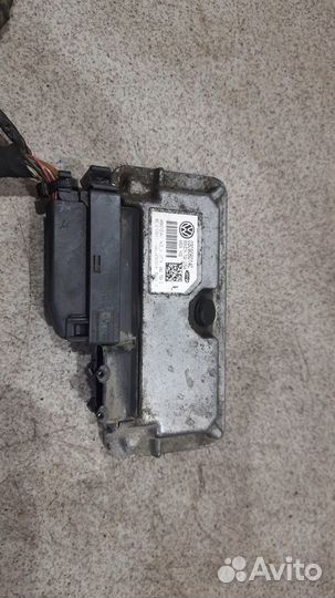 Блок управления двигателем 1.6 CFN VW Polo 5 Sedan